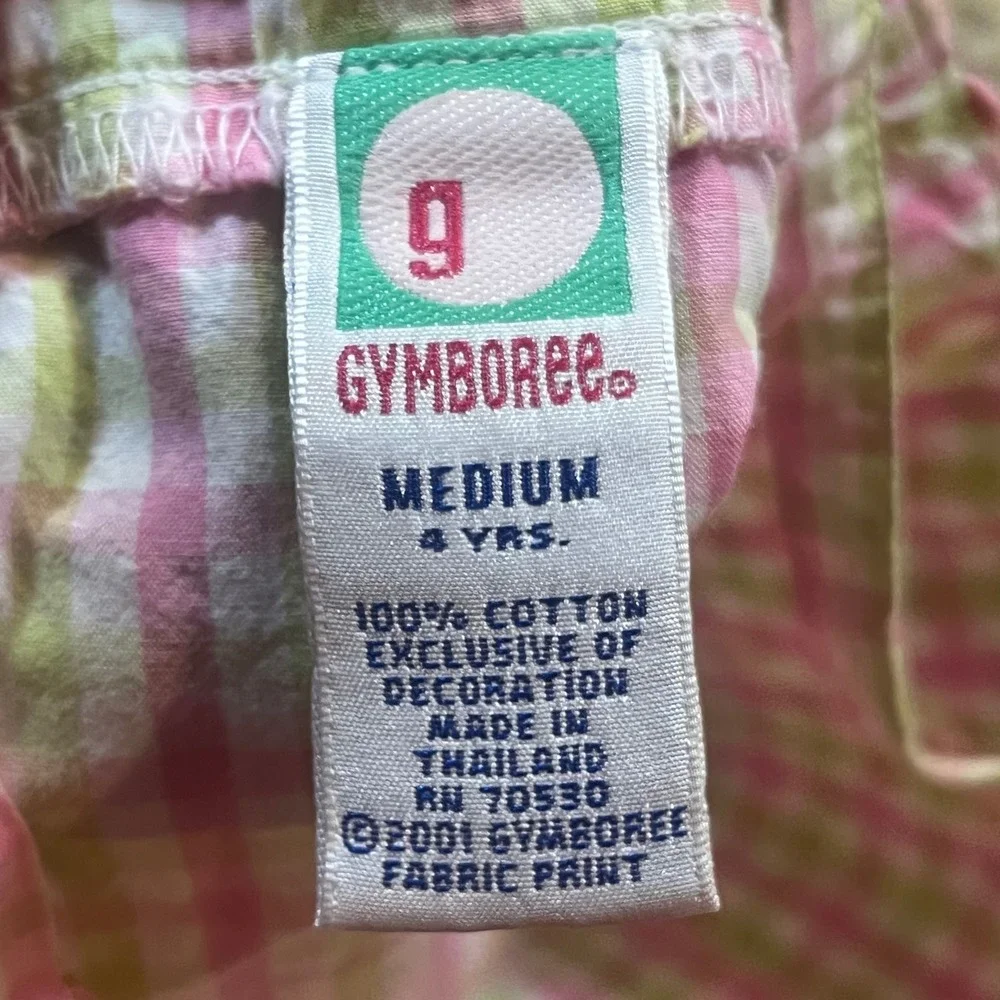 Gymboree vintage 2001